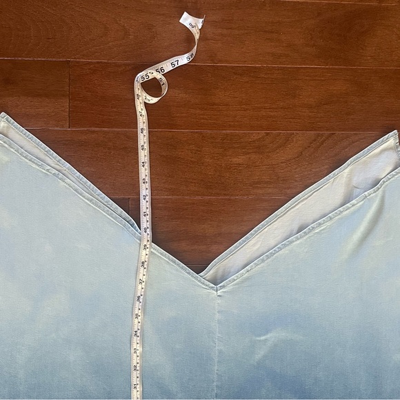 INC Womens Plus 2X / 20-22 Ombre Blue Handkerchief Hem Denim-look Dress NWT - Picture 11 of 11